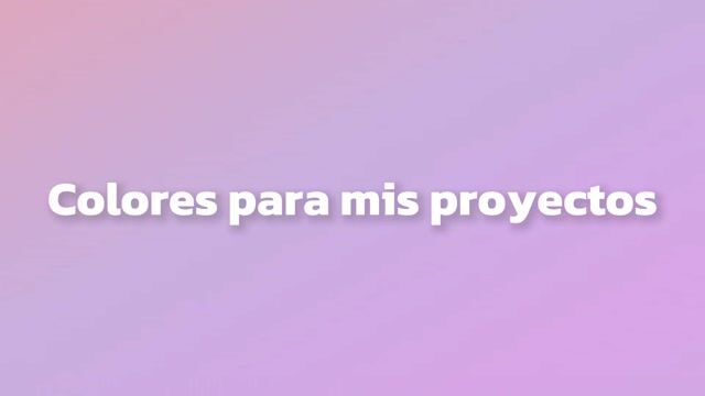 El arte de elegir colores con intención